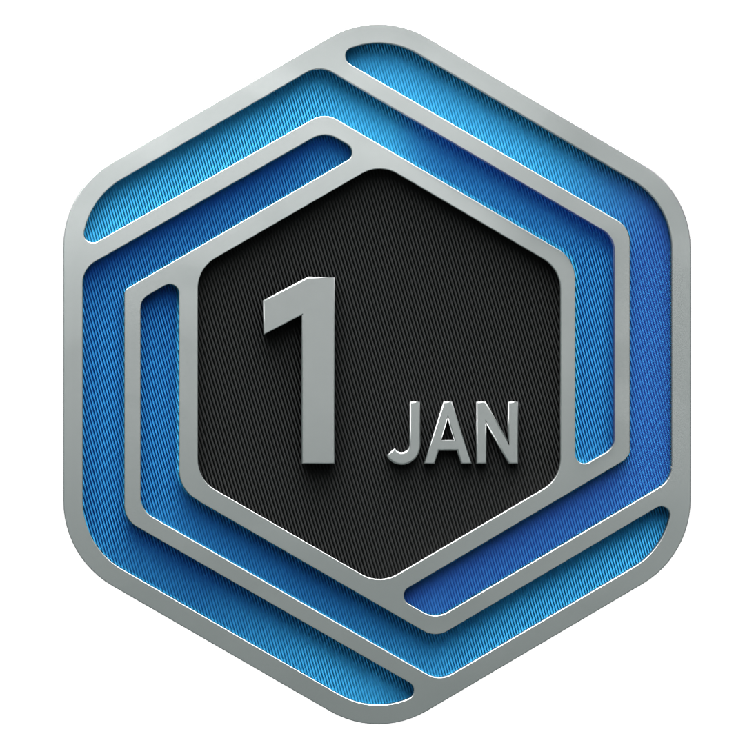 January Badge