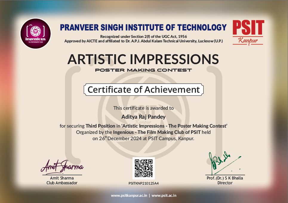 Poster Contest Award
