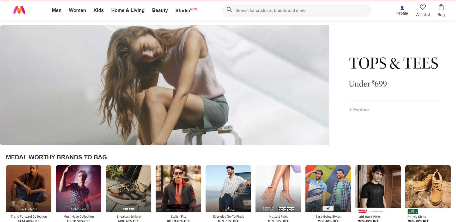 Myntra Clone